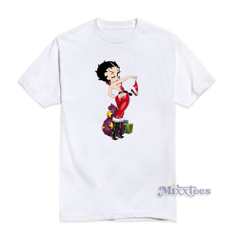 betty boop christmas t shirts