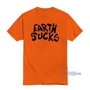 Earth Sucks Jeremy Scott T-Shirt For Unisex