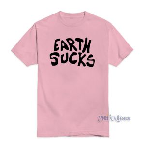 Earth Sucks Jeremy Scott T-Shirt For Unisex