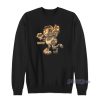 Natures Mistake Garfield Zombie Cat Sweatshirt For Unisex