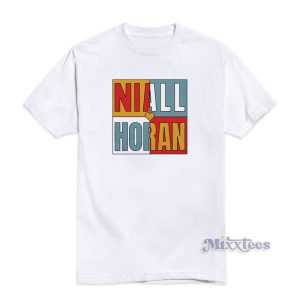 Niall Horan Colour Block T-Shirt For Unisex