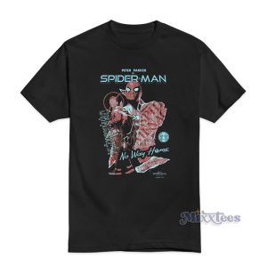 Pater Parker Spider Man Unmasked No Way Home T-Shirt