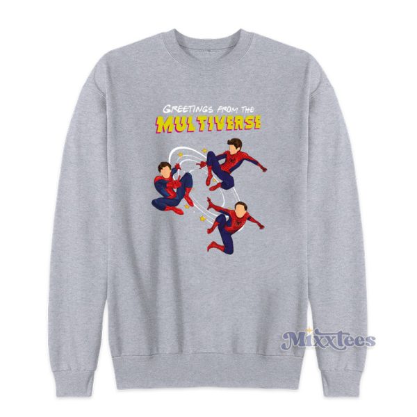 Spider Man No Way Home Multiverse 3 Spiderman Sweatshirt