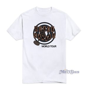 Black Canary World Tour T-Shirt For Unisex