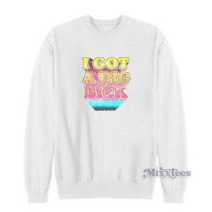 I Got A Dig Bick Sweatshirt For Unisex