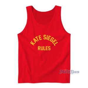 Kate Siegel Rules Tank Top For Unisex