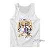 Los Angeles Lakers Junk Food White Disney Mickey Squad Tank Top