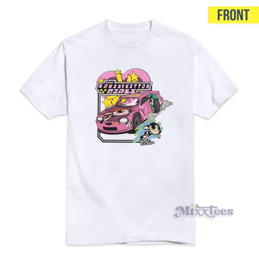 Mega Yacht The Powerpuff Girls Wacky Racing T-Shirt 