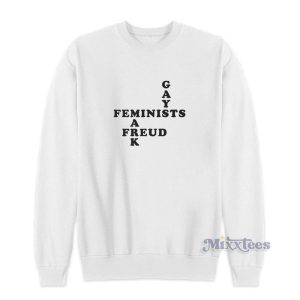 Robin Wood Gays Feminists Mark Freud Sweatshirt