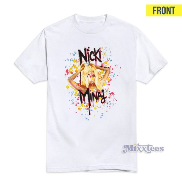 Nicki Minaj Drip World Tour 2012 T-Shirt For Unisex