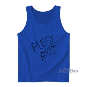 Pussy Riot Tank Top For Unisex