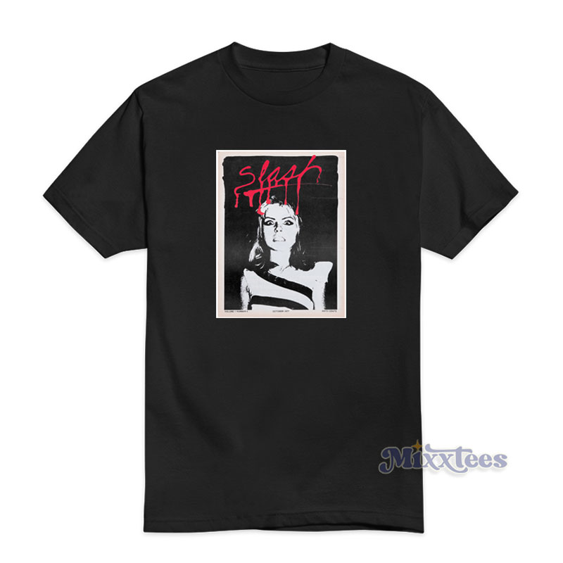 GRAB IT FAST Slash Magazine Debbie Harry T-Shirt - Mixxtees.com