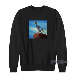 The Alien King Sweatshirt For Unisex