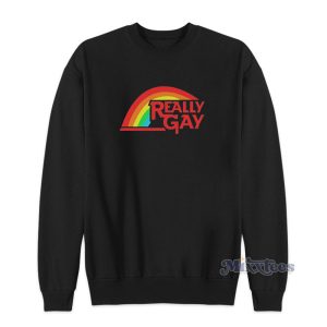 Lgbt Gay Pride Rainbow Really Gay Sweatshirt
