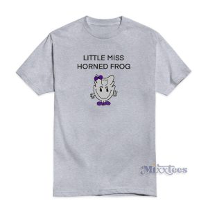 Little Miss Horned Frog T-Shirt