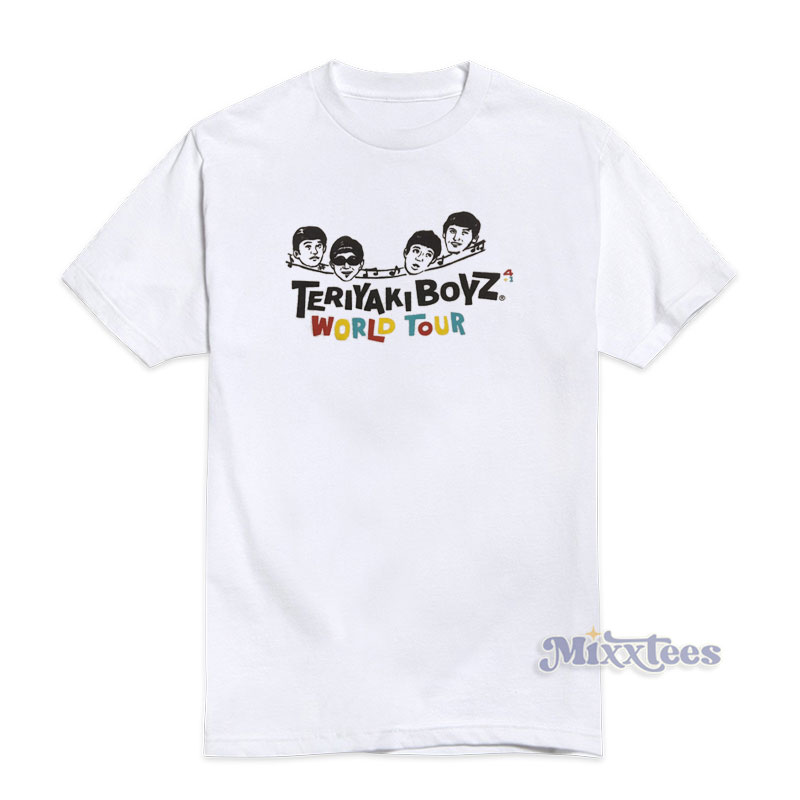 A Bathing Ape Teriyaki Boyz World Tour T-Shirt - Mixxtees.com
