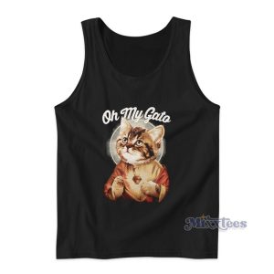 Oh My Gato Tank Top For Unisex