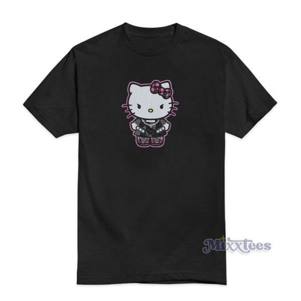 Punk Hello Kitty T-Shirt For Unisex
