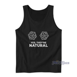 Yes They're Natural Tank Top For Unisex