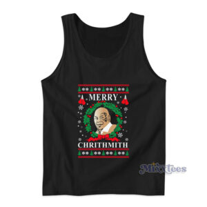 Merry Chrithmith Mike Tyson Christmas Tank Top