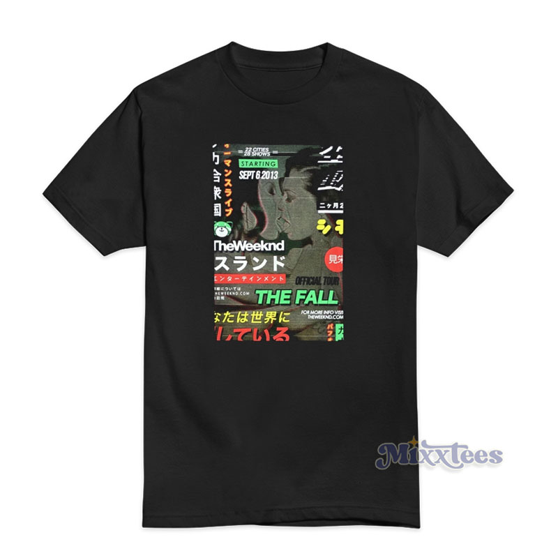 The Weeknd x XO Official Issue Kiss Land 2013 T-Shirt