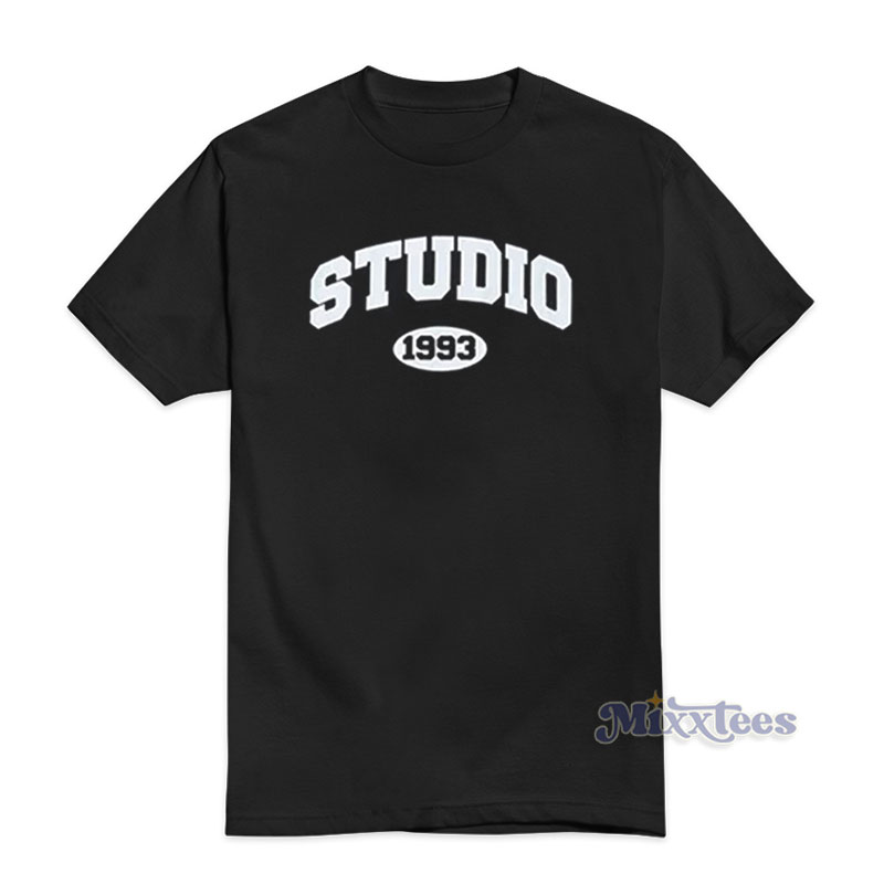 Tシャツ・カットソー 1993studio Studio Arch Logo T-Shirt_Black Studio 1993 Arch Logo T-Shirt For Unisex