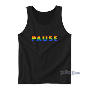 Definition Of Pause Pride Tank Top