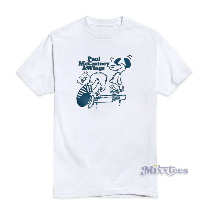 paul mccartney and wings t shirt