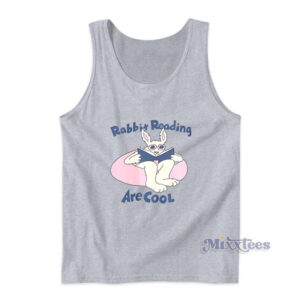 Rabbit Reading Are Cool Tank Top