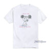 Snoopy Down Bad Crying At The Gym T-Shirt