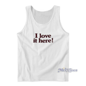 I Love Hot Felons Tank Top