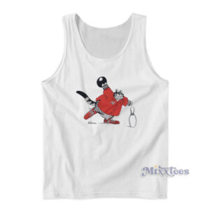 B Kliban Cat Bowling Alley Cats Tank Top