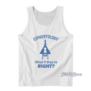 Ciphertology What If They're Right Tank Top