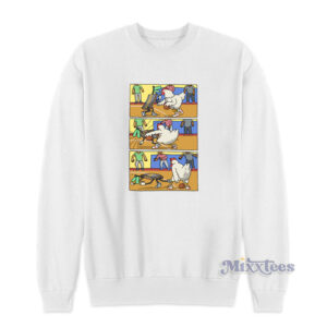Chicken Basketball Sweatshirt