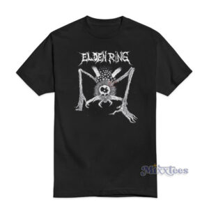 Black Metal Elden Ring Album Cover T-Shirt