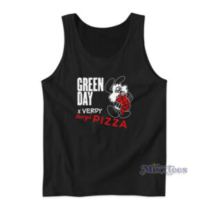 Green Day x Pizza Verdy Tank Top