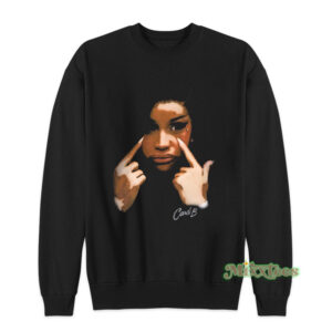 Cardi B Look Eye Sweatshirt