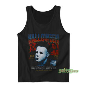 Halloween Michael Myers Stay Alive Tank Top