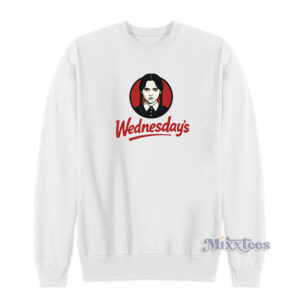 Jenna Ortega Wednesday's Wendy's Logo Sweatshirt