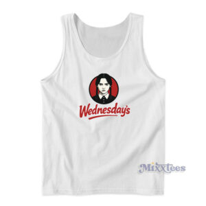 Jenna Ortega Wednesday's Wendy's Logo Tank Top