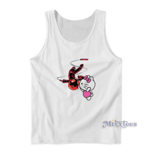 Daredevil Hello Kitty Kissing Tank Top