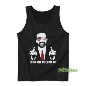 Zohran Mamdani Turn The Volume Up Tank Top