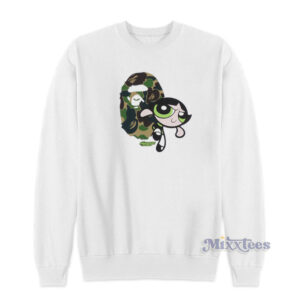 Buttercup The Powerpuff Girls x Bape Sweatshirt