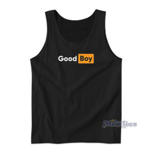 Good Boy Porn Hub Parody Tank Top