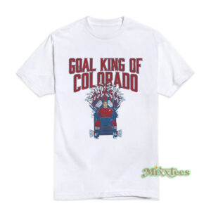 Nathan MacKinnon Goal King of Colorado T-Shirt