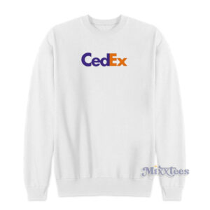 Cedex Fedex Logo Parody Sweatshirt