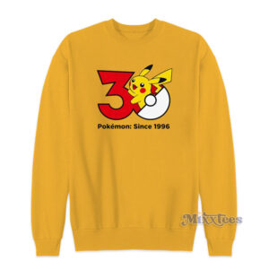 Pokemon 30th Anniversary 1996 Sweatshirt