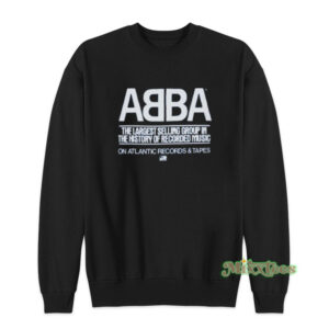 1979 Abba Atlantic Records Promo Sweatshirt