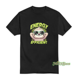 Energy Efficient Lazy Sloth T-Shirt