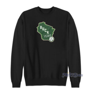 Milwaukee Bucks Alternate Logo Green Sweatshirt
